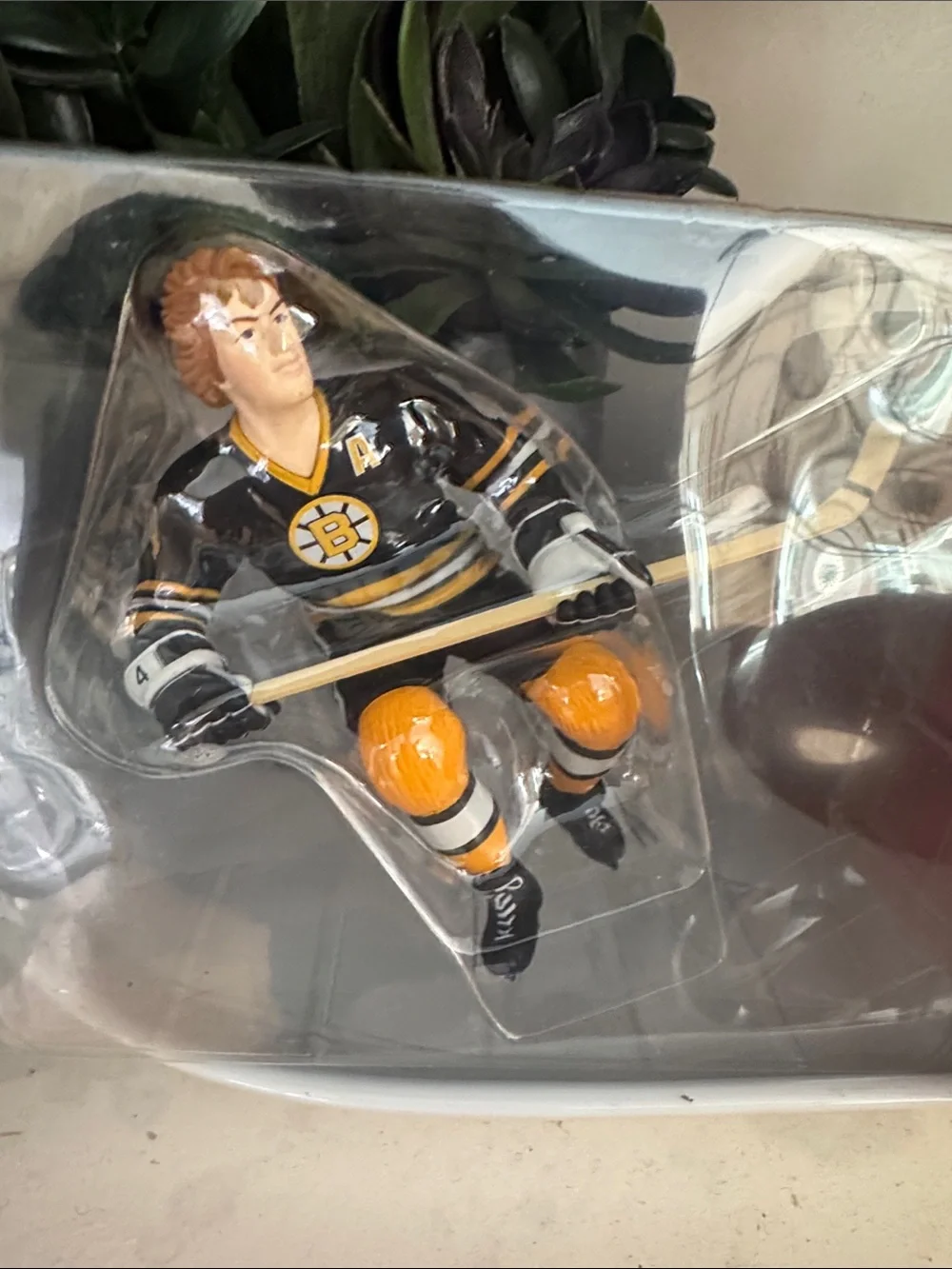 Boston Bruins Bobby Orr Ornament - Black & Gold